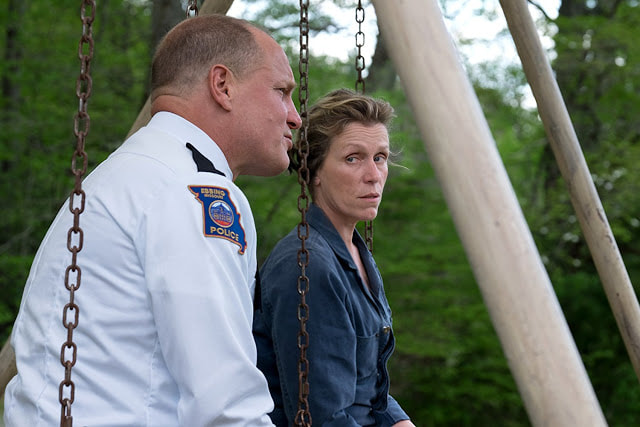 Picture: Woody Harrelson and Frances McDormand in 