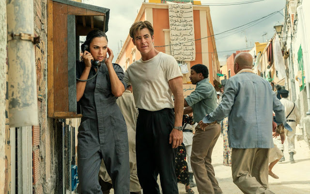 Picture: Gal Gadot an Chris Pine in 